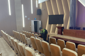 UAIR北京昌平区外交学院（昌平校区）图书馆室内除甲醛案例