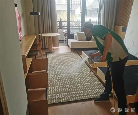 健康房子北京房山蔓兰家的四季酒店除甲醛案例-20220505-08