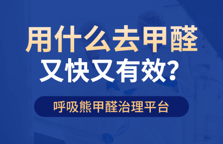 用什么去甲醛又快又有效？