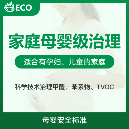 ECO（深圳店）——【家庭母婴级治理】室内除甲醛母婴安全型