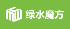 绿水魔方环保logo