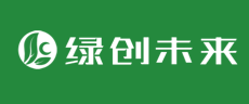 绿创未来环保logo
