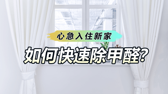 心急入住新家，如何快速搞定甲醛难题？
