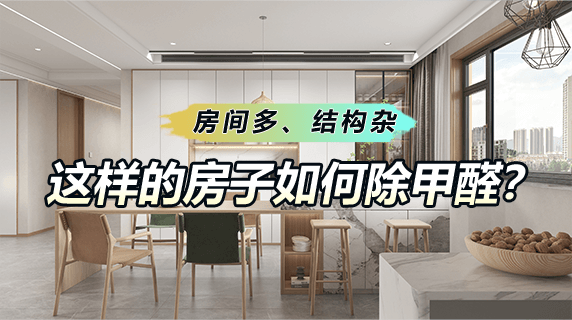 房间多、结构杂，这样的房子如何高效除甲醛？