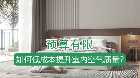 预算有限，如何低成本提升室内空气质量？